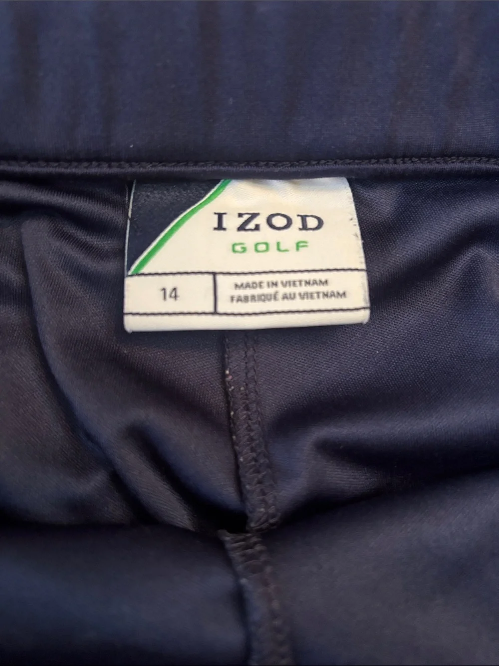 IZOD GOLF SET!!!Navy Sleeveless shirt with White & Coral Accents matching skort